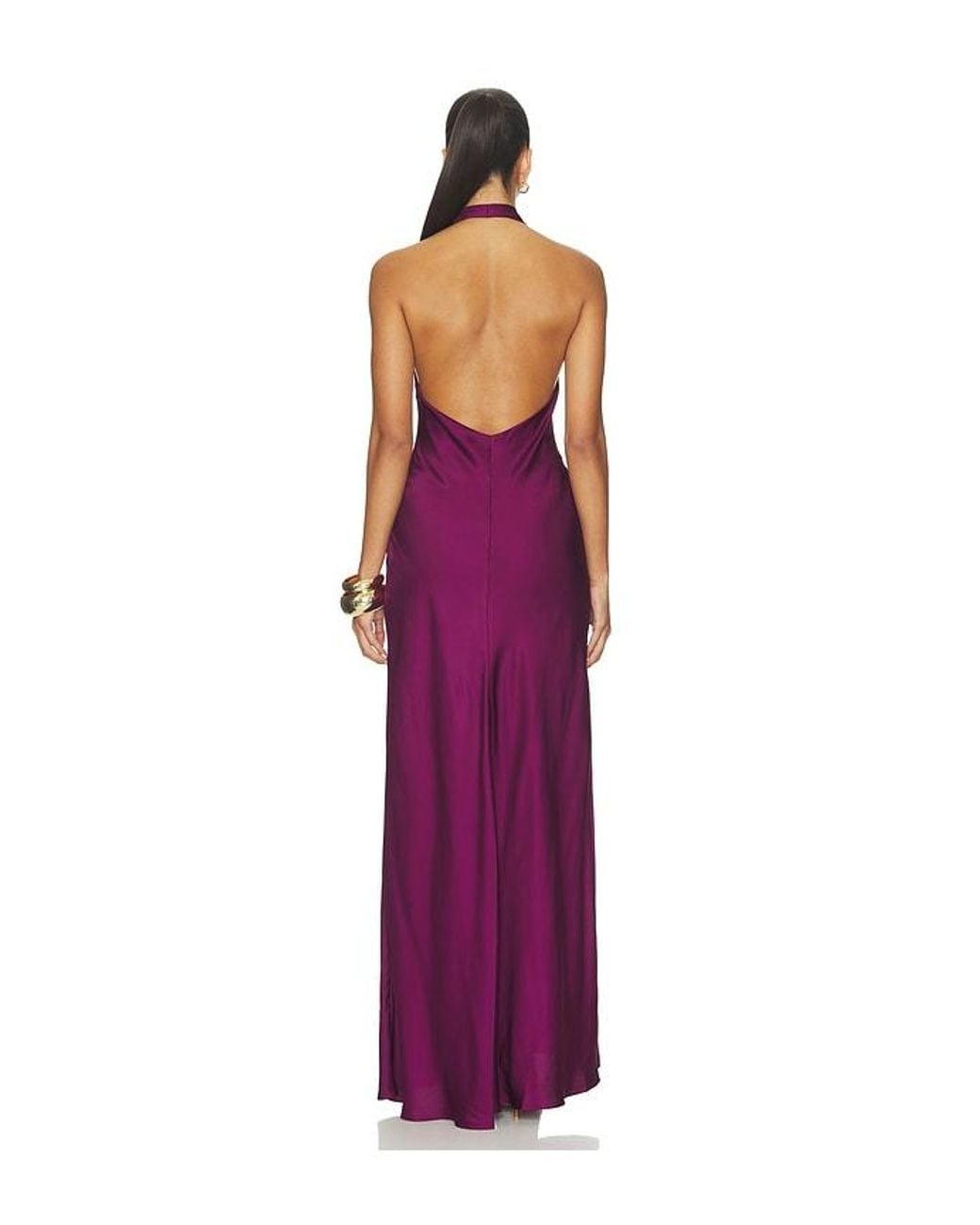 A.L.C. Purple Mabel Gown