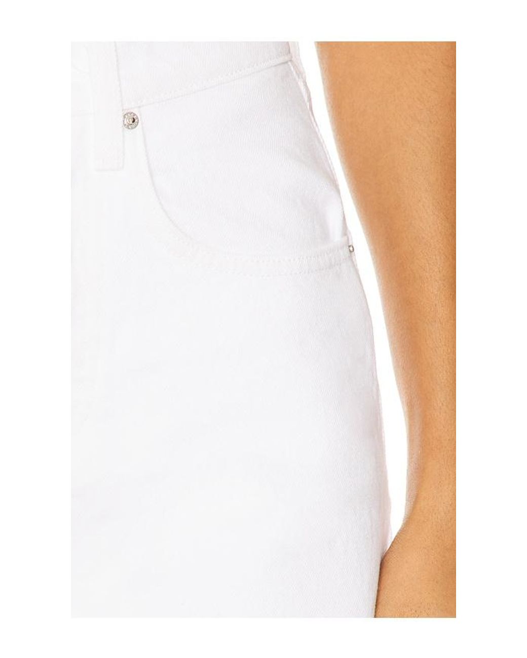 GRLFRND White Jules Short