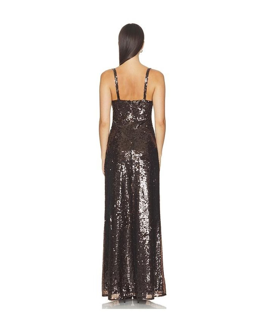 L'Agence Multicolor Sayla Maxi Dress