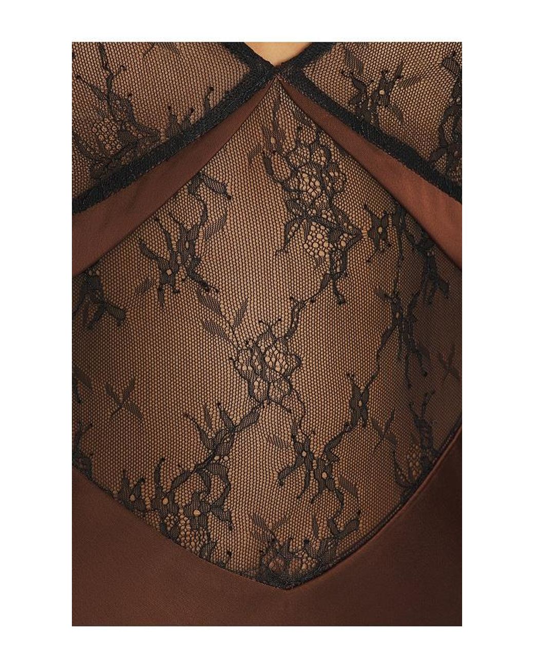 MAJORELLE Brown Syra Mini Dress