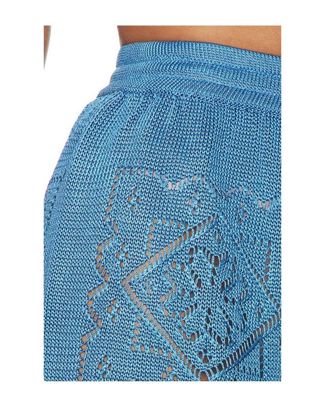 Calle Del Mar Blue Handkerchief Short