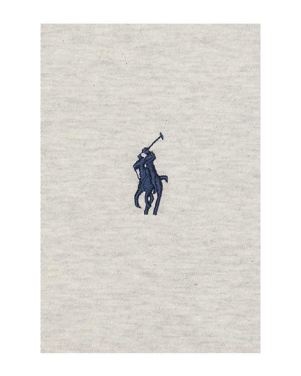 Polo Ralph Lauren Gray Short Sleeve Crewneck T-Shirt for men