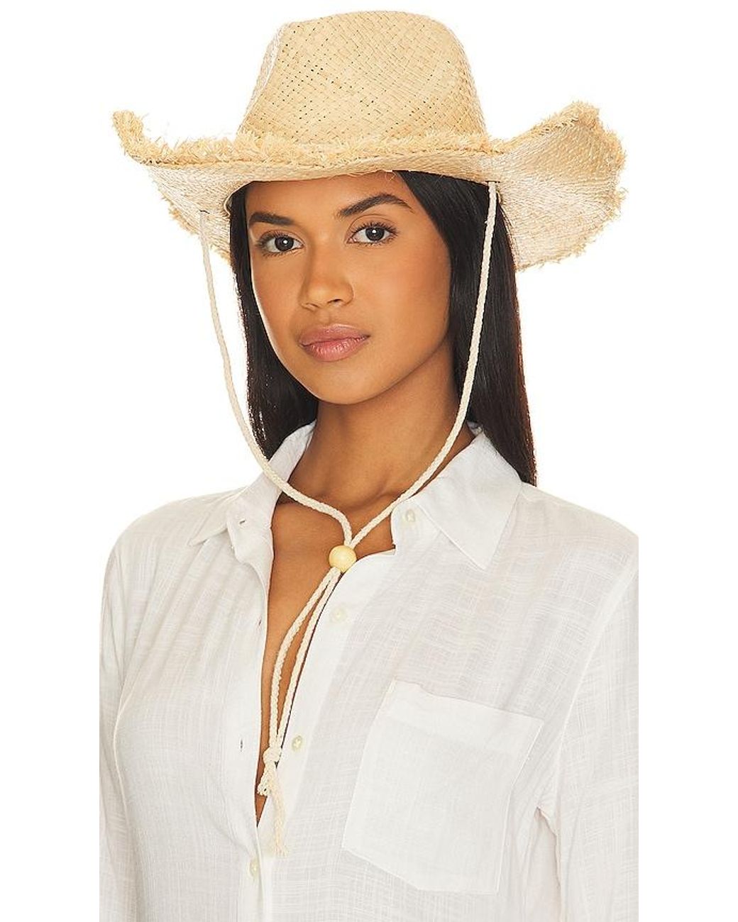 Lovers + Friends White Colleen Hat