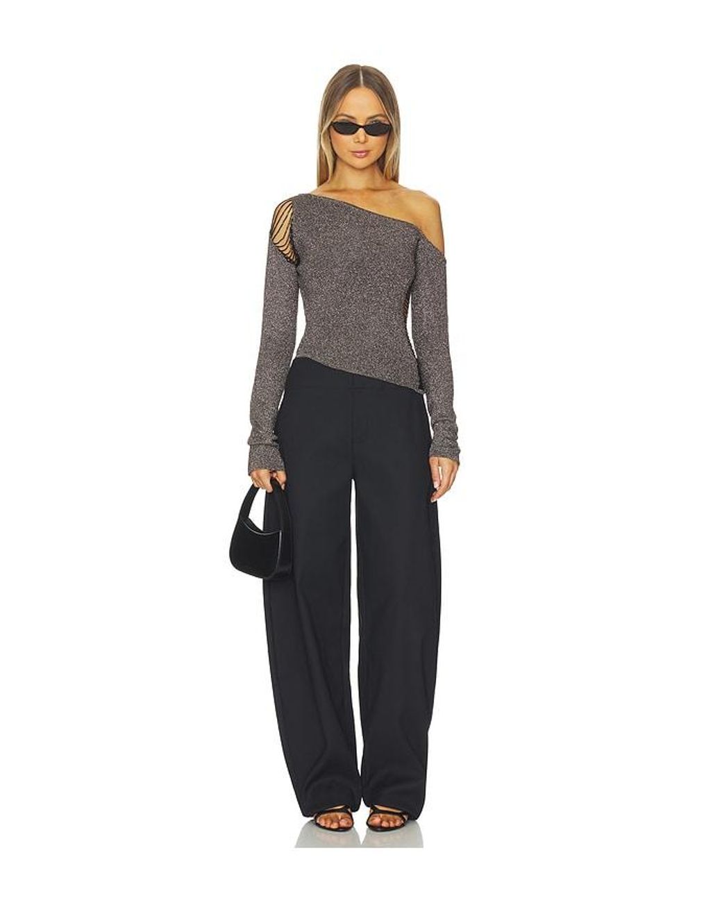 MAY MASHIAH Black Annie Top