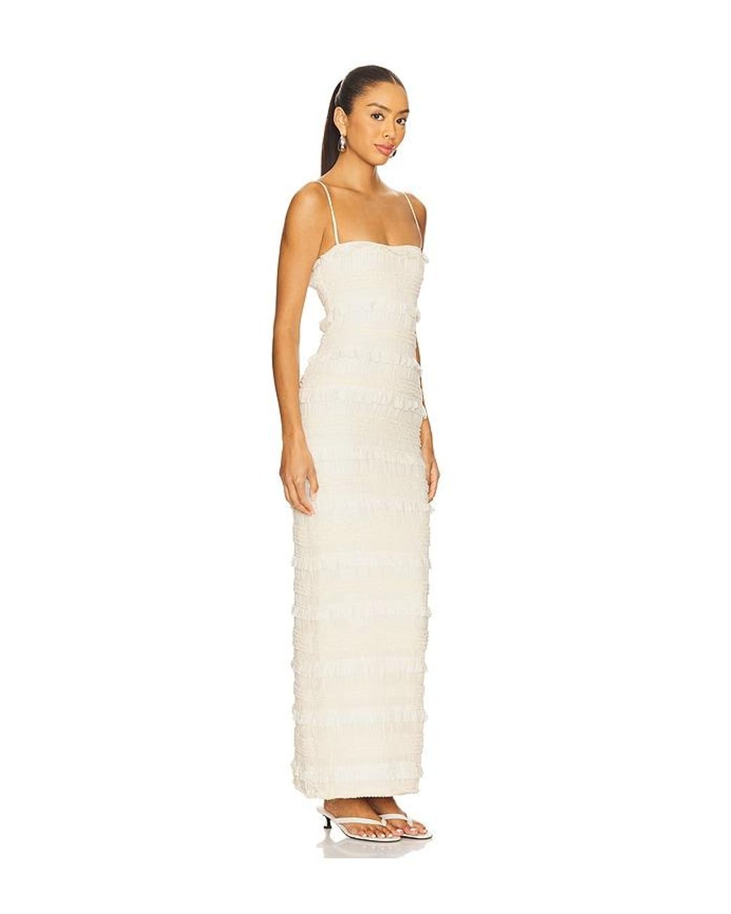 Stone Cold Fox White X Revolve Faye Maxi Dress