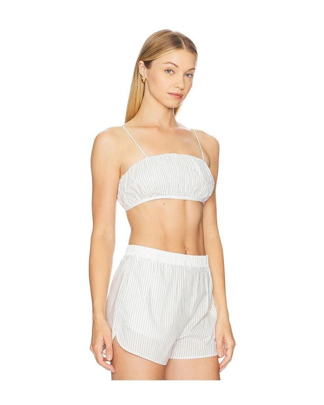 Nakedvice White The Cobi Bralette
