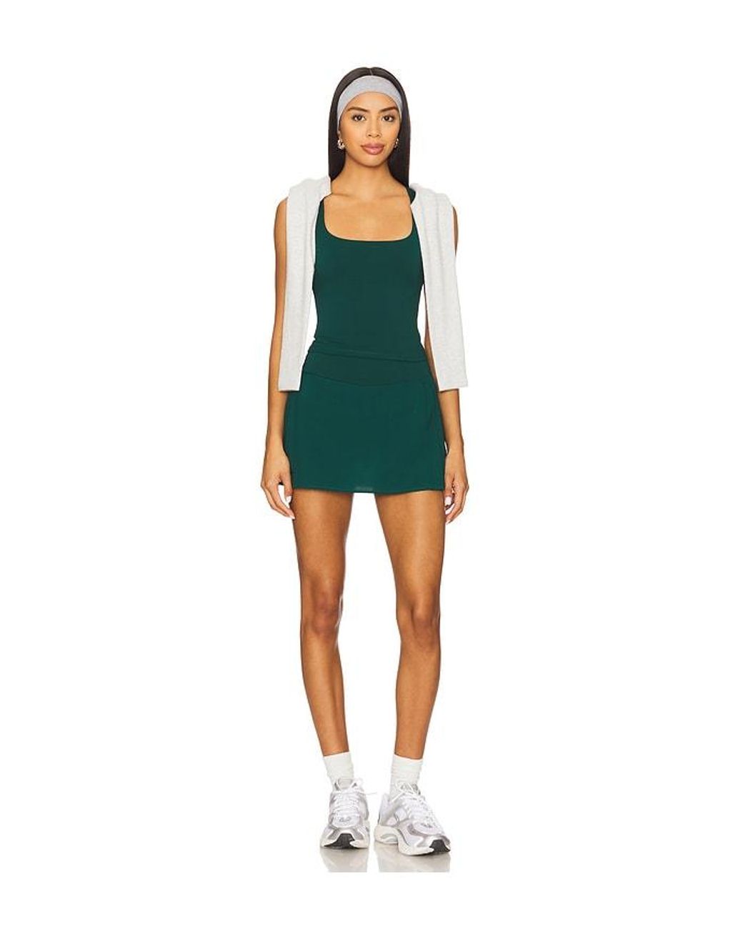 WellBeing + BeingWell Blue Movewell Skyler Pleated Skirt