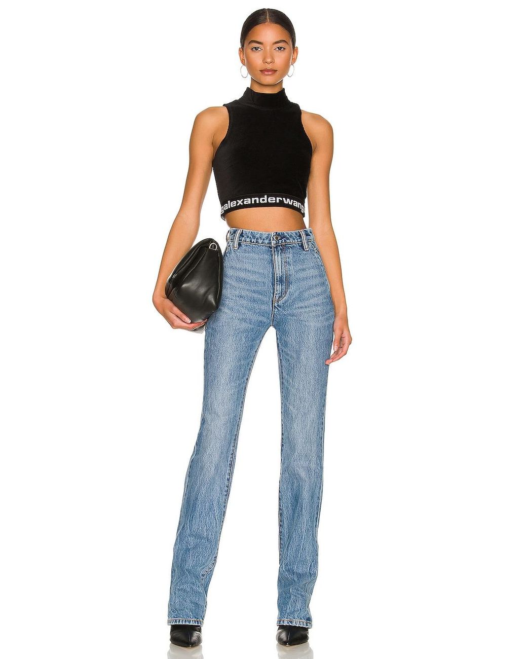 alexander wang stacked pant