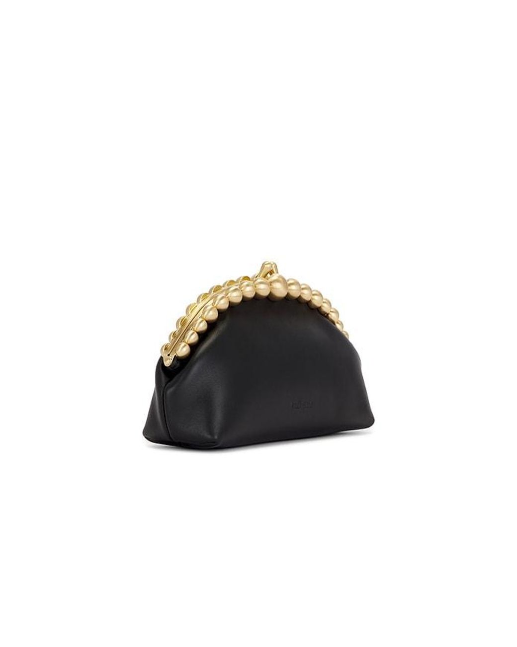 Cult Gaia Black Una Clutch