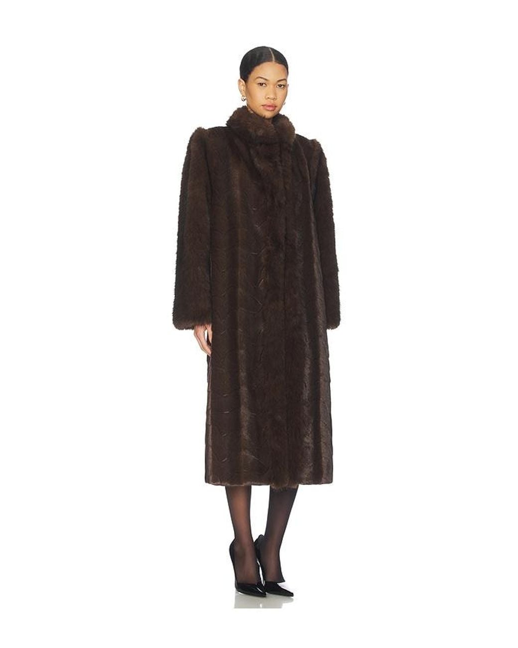DUCIE Black Betty Coat