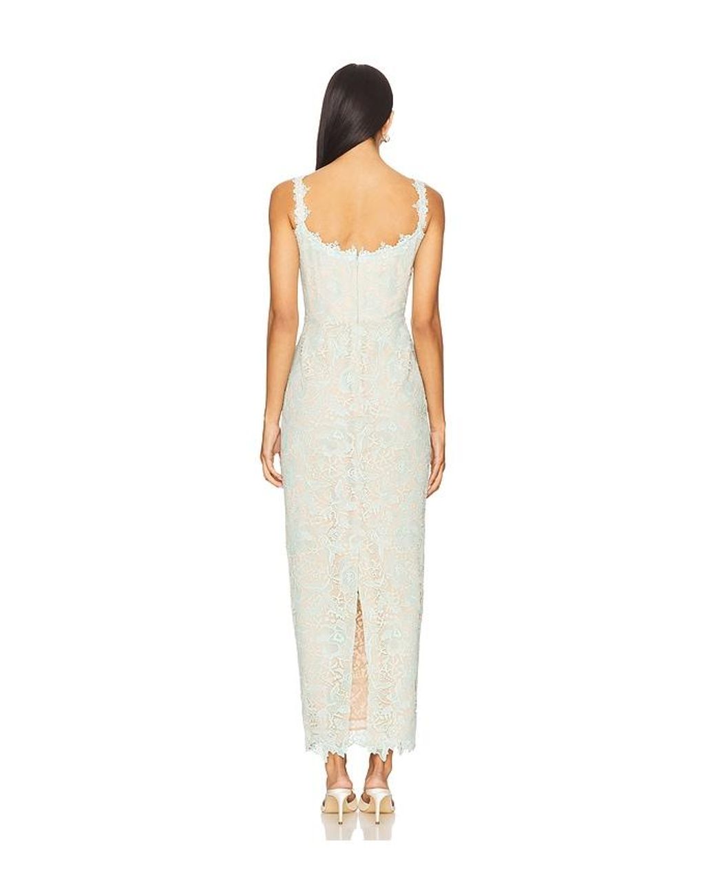 SAU LEE White Coraline Dress