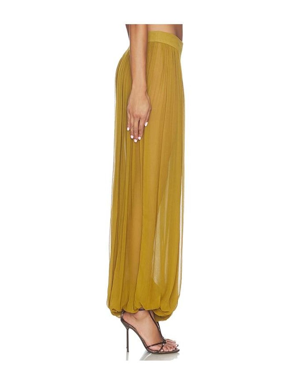 retroféte Yellow Marisel Pant