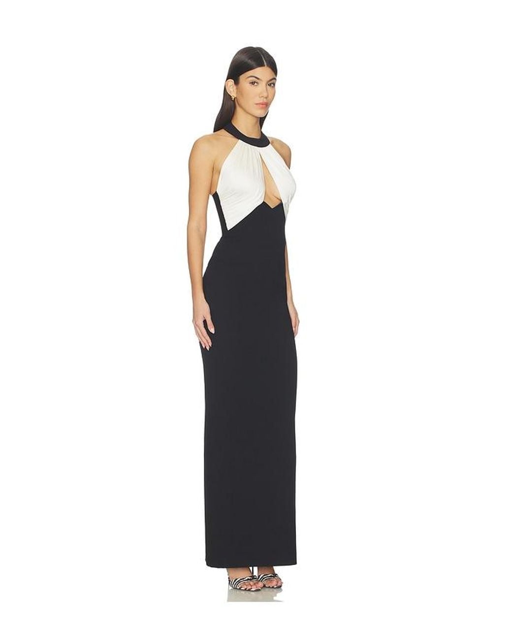 Ilkyaz Ozel Black Asena Dress
