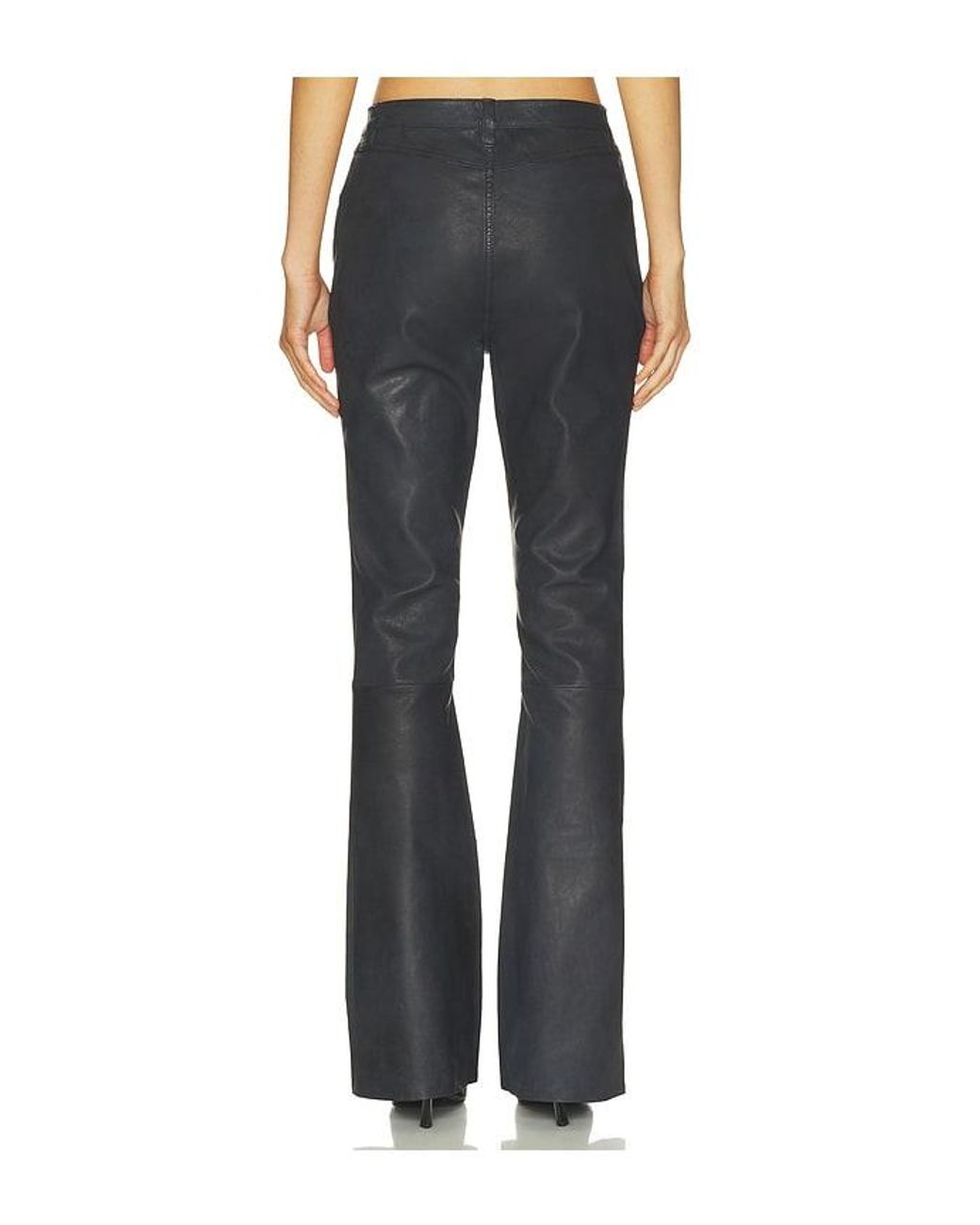 Herskind Blue Mathew Leather Pants