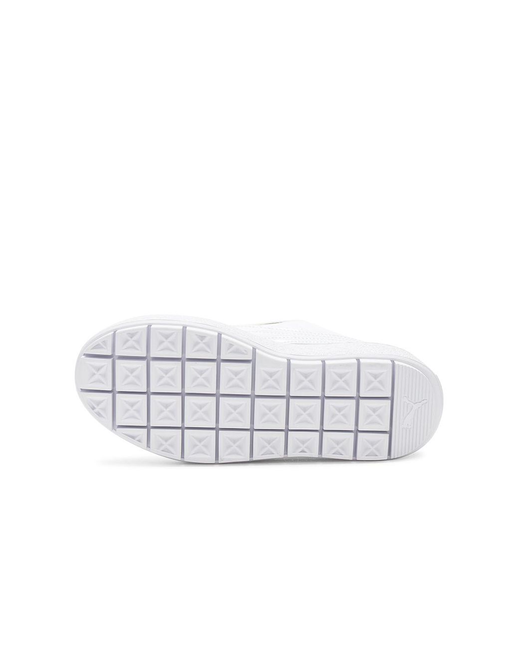 puma basket platform trace white