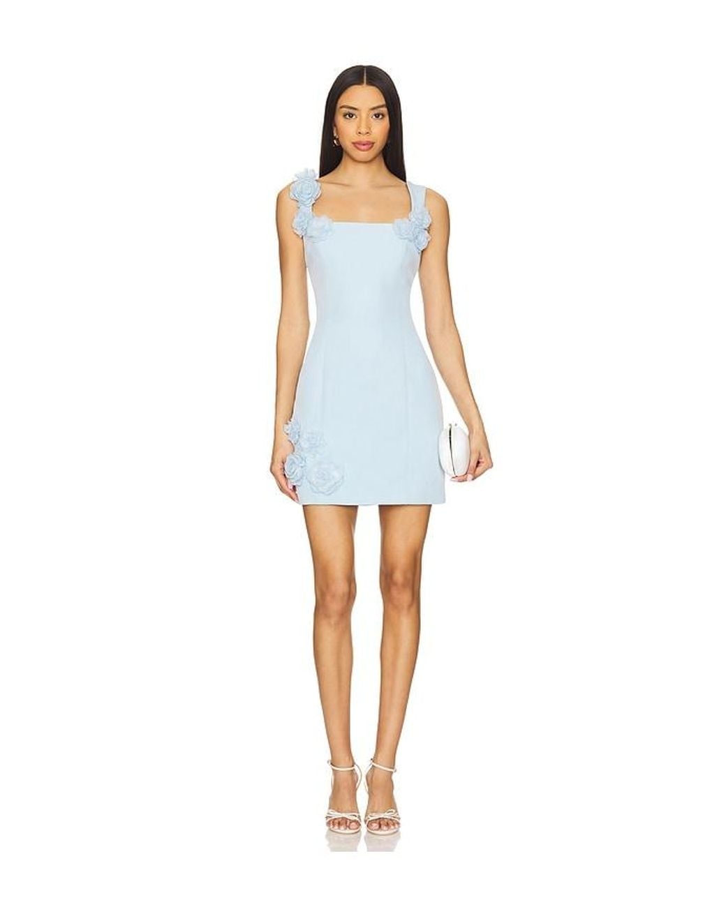 Elliatt Blue Trompe Dress