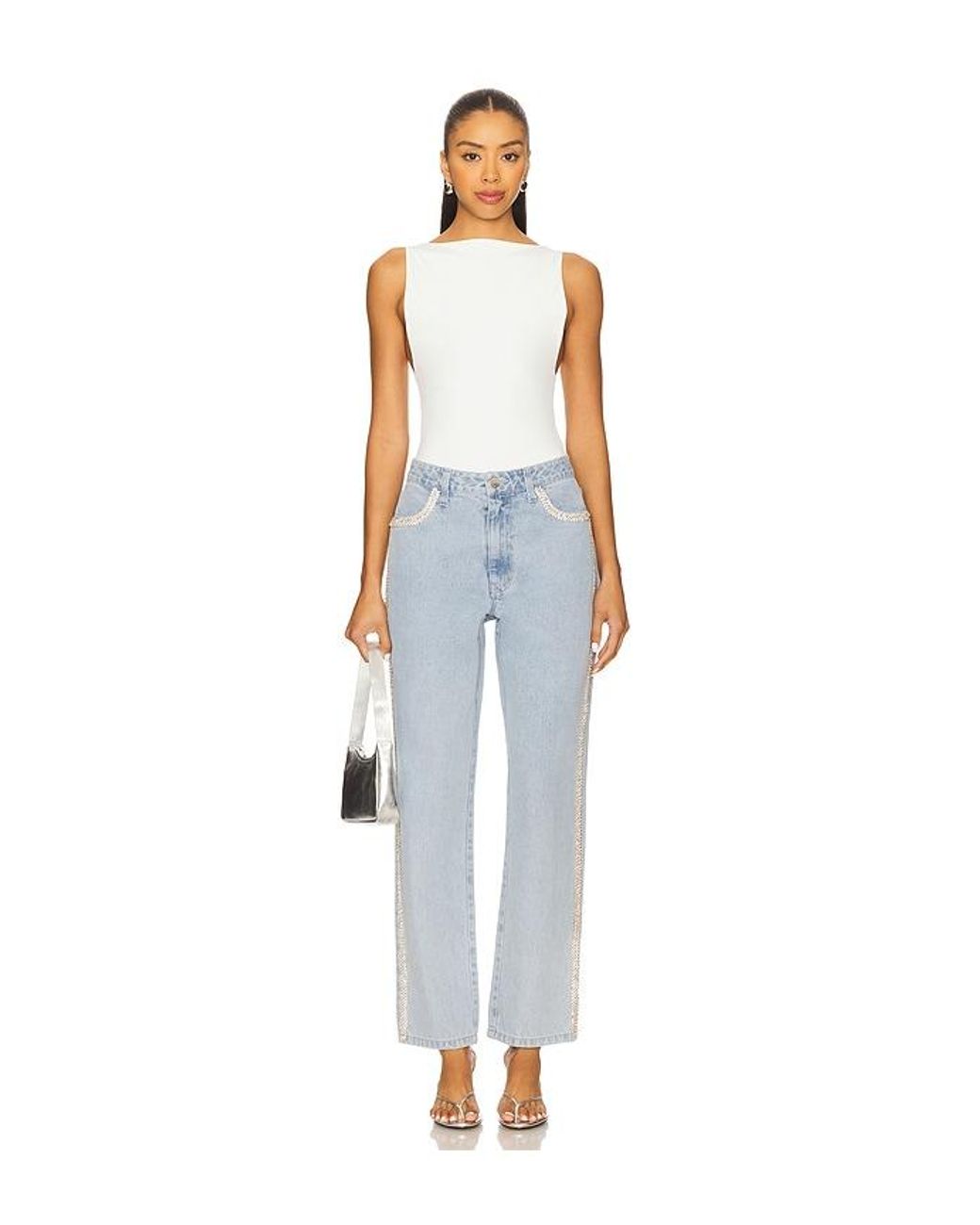 Show Me Your Mumu Blue Icon Jeans