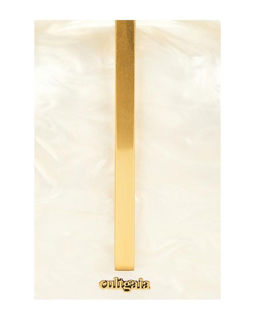 Cult Gaia Natural Laguna Clutch