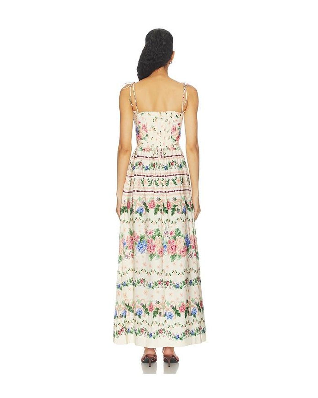 Agua Bendita White Julia Ivy Dress