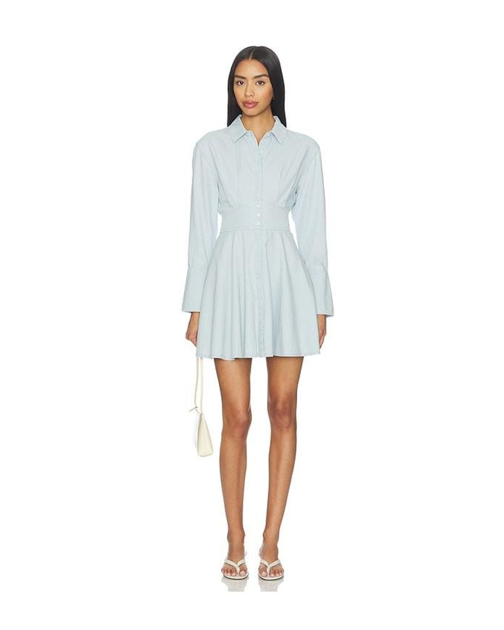 PAIGE Blue Sandrine Dress