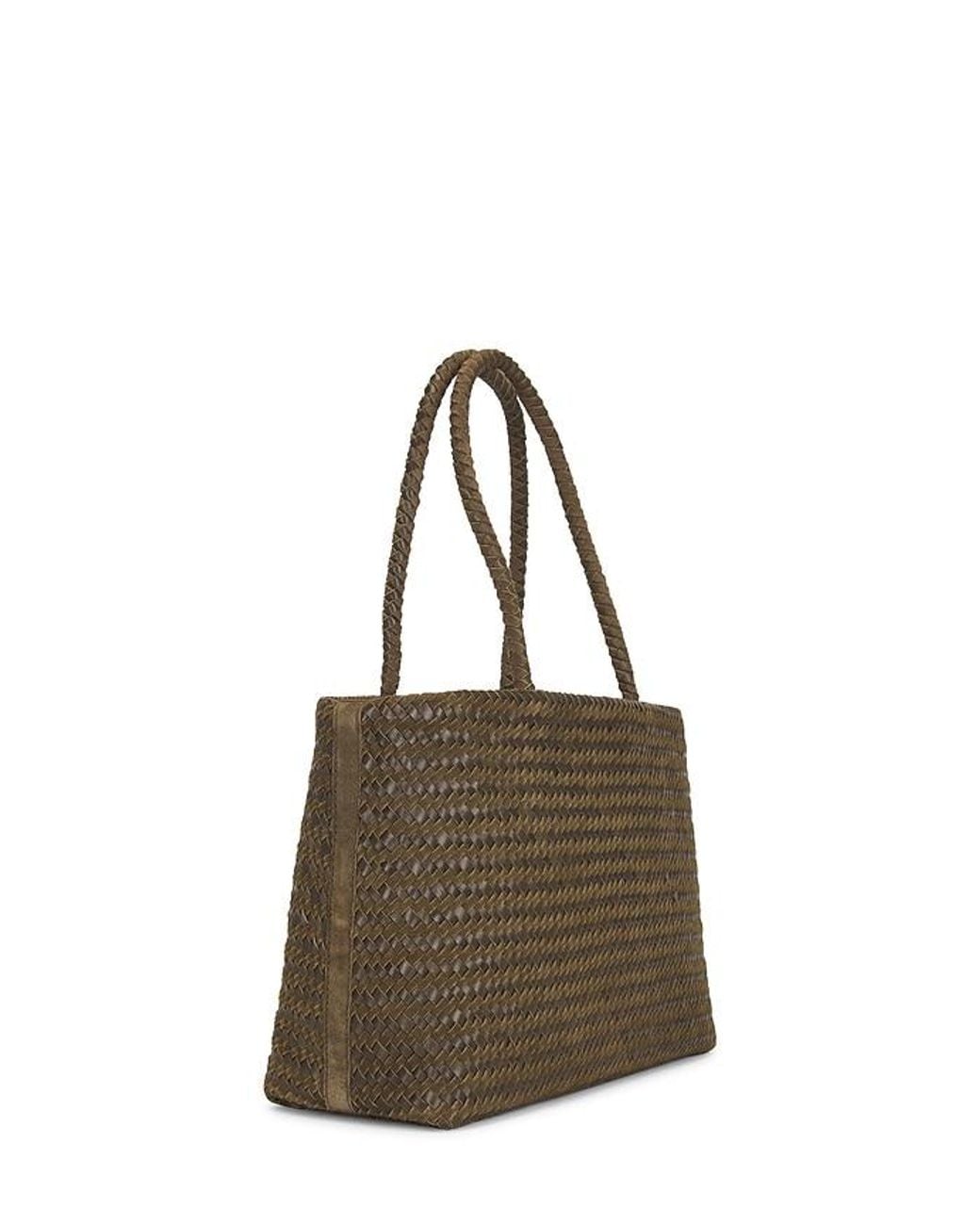 Madewell Brown Handwoven Tote