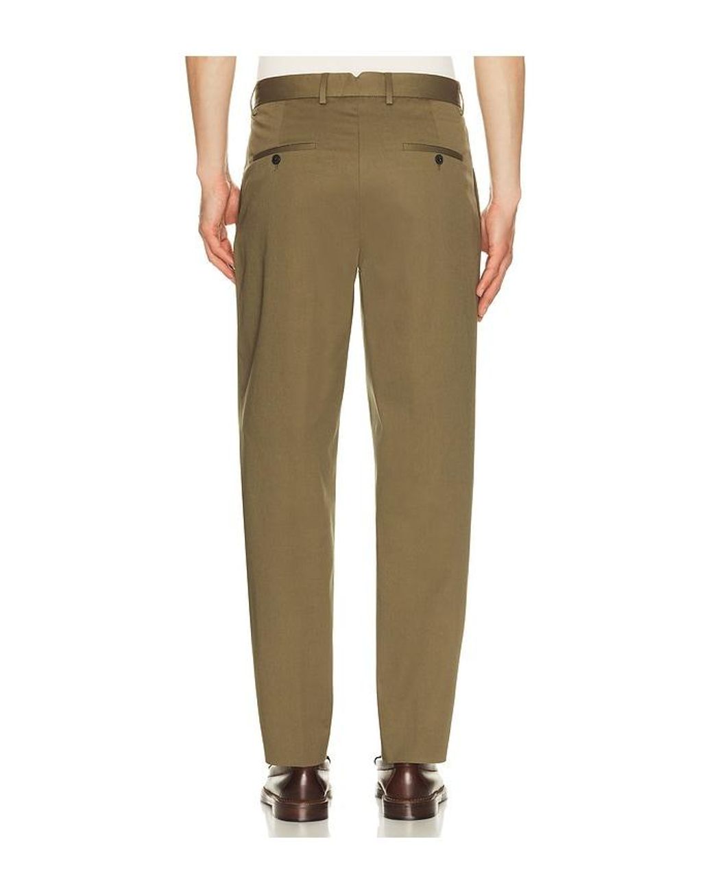 Barbour Green Bellamy Cotton Trouser for men