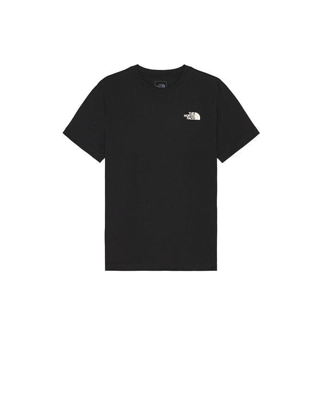 The North Face Black Never Stop Postcard Regular Short Sleeve Tee for men