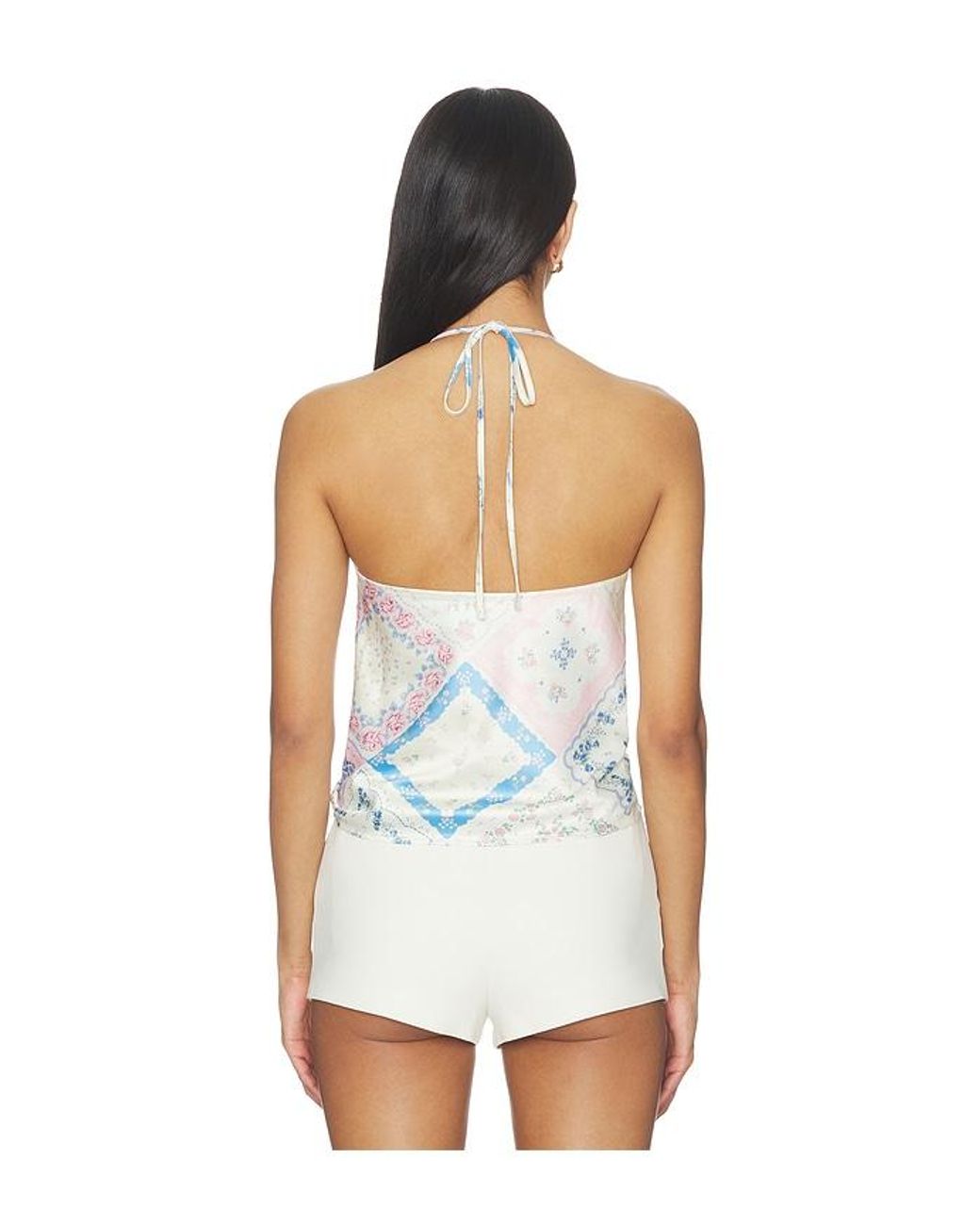 MAJORELLE White Gemi Top