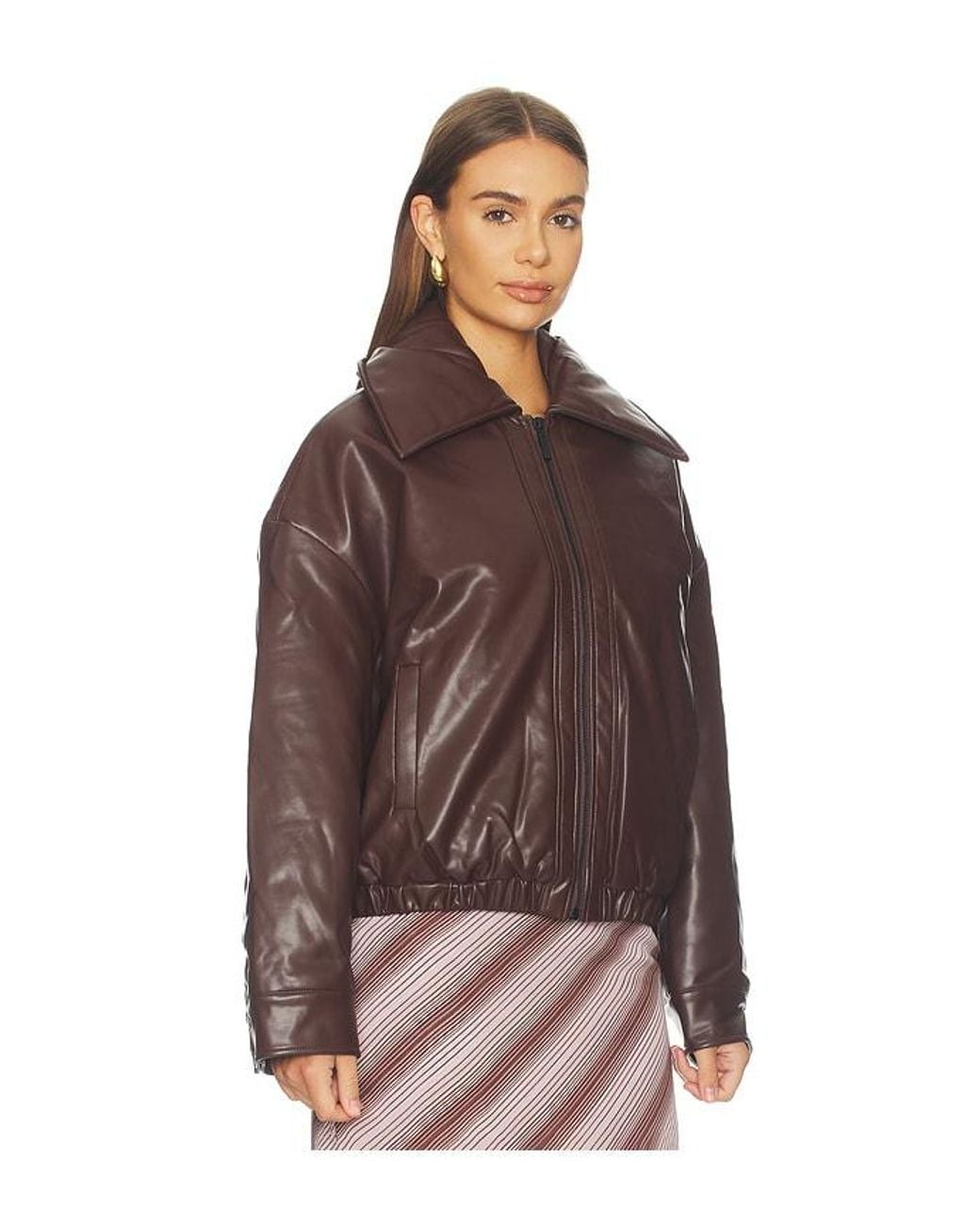 Bec & Bridge Brown Dena Oversized Jacket