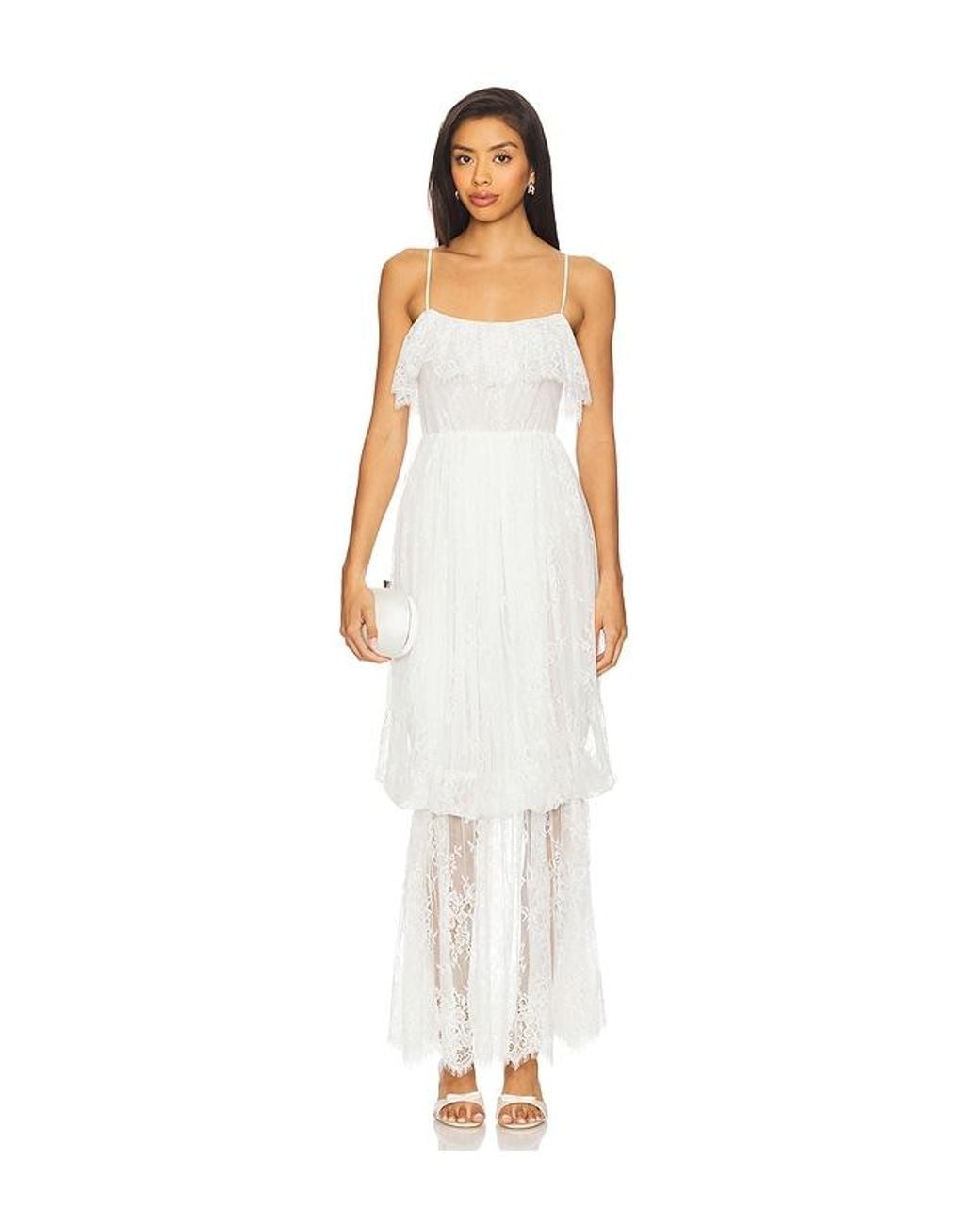 Tularosa White Winona Maxi Dress