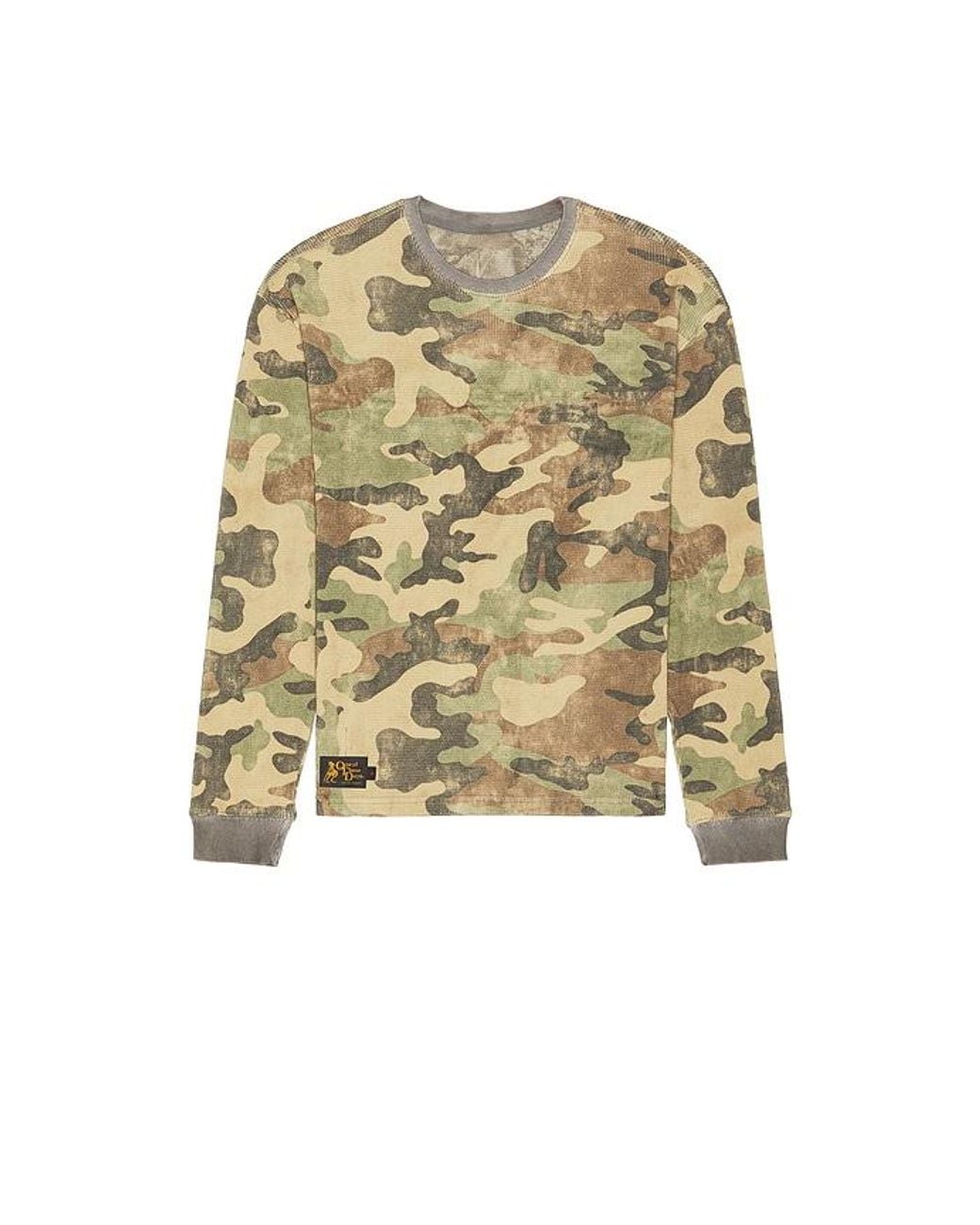 One Of These Days Blue Reversible Woodland Thermal for men