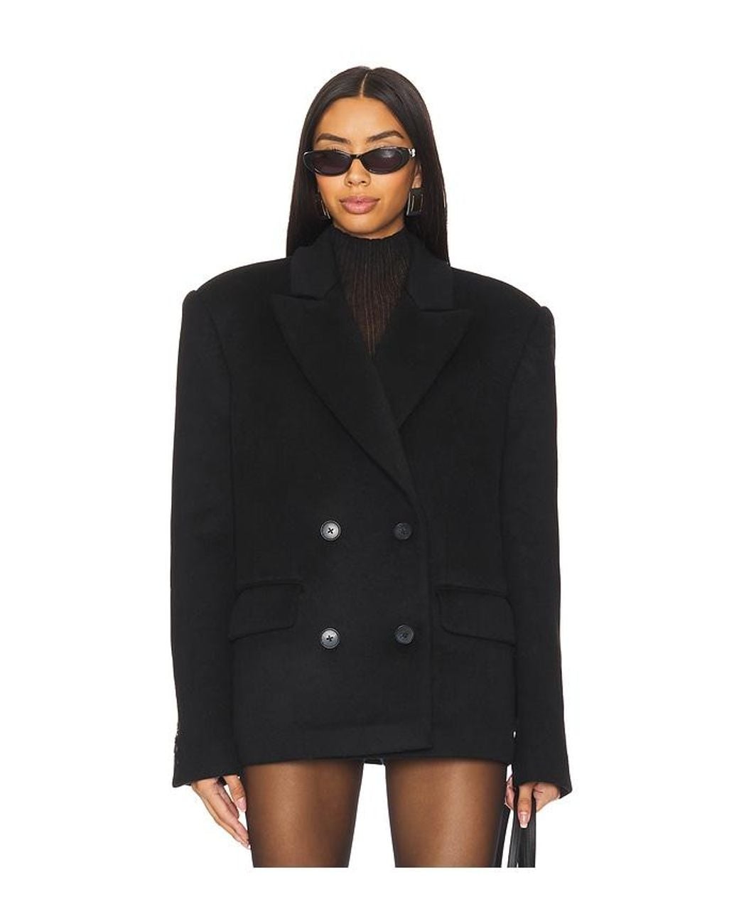 Lovers + Friends Black Kyle Blazer