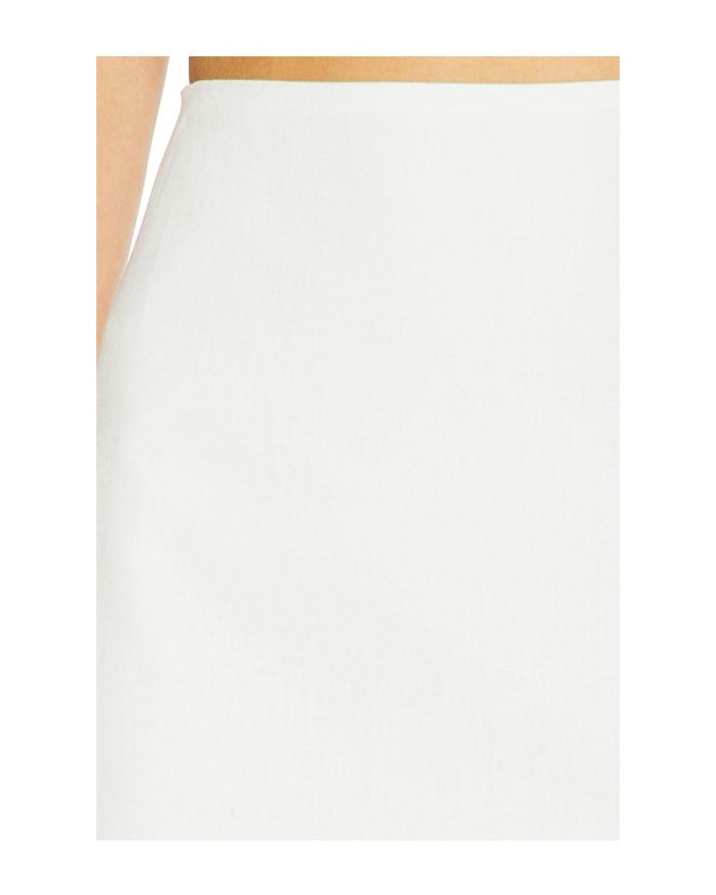Line & Dot White Fable Skirt