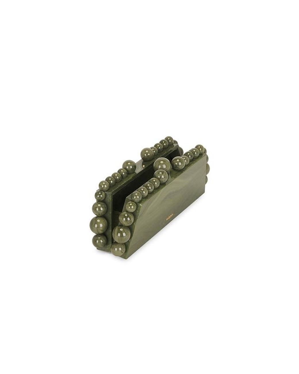 Cult Gaia Green Eos Lungo Clutch