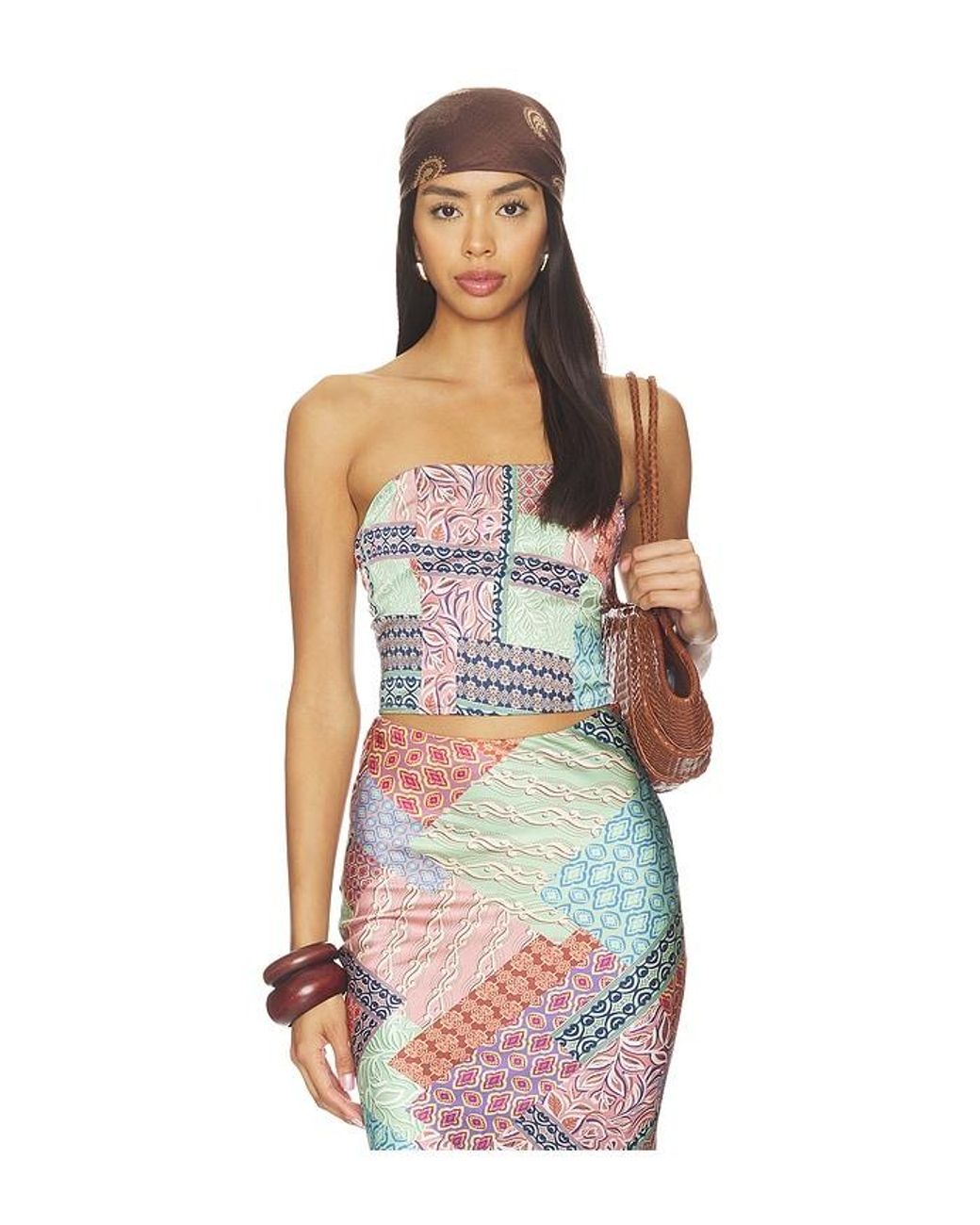 MISA Los Angles Multicolor Rhys Bandeau