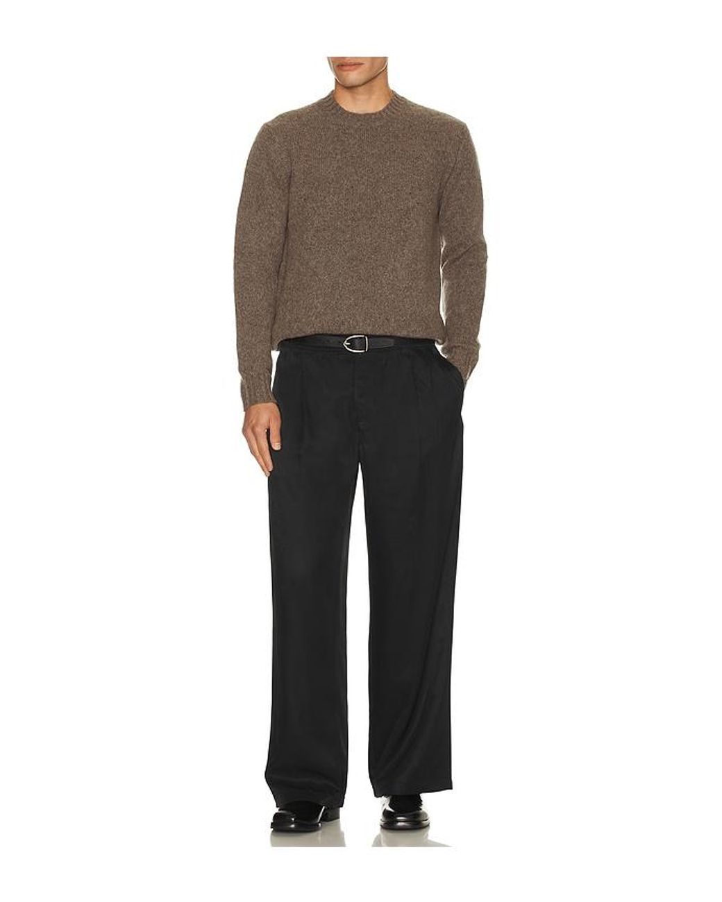NN07 Brown Lee Sweater for men