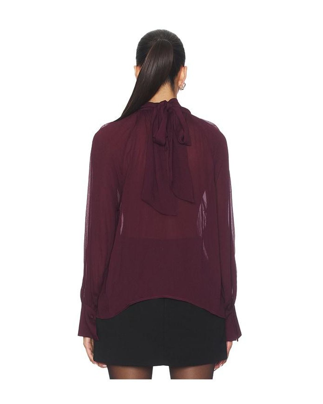 Generation Love Purple Noor Crystal Blouse