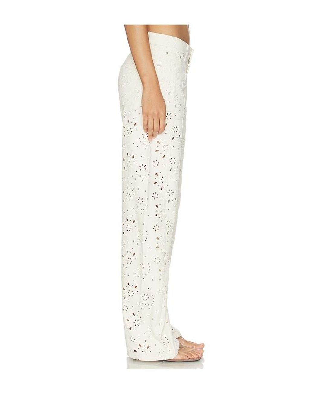 Steve Madden White Rori Jean