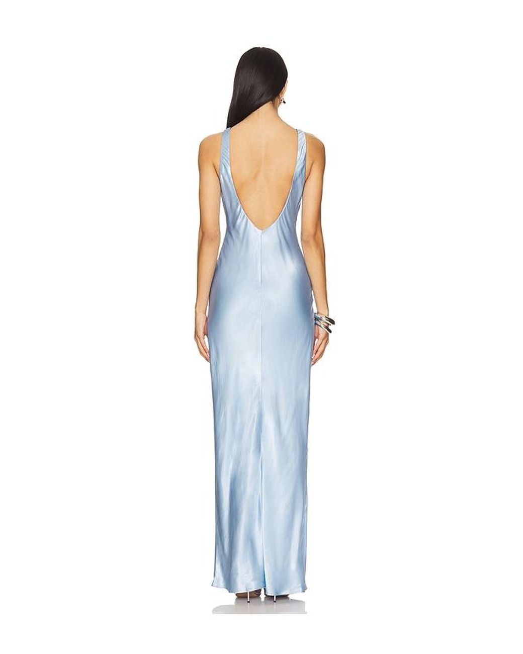 Line & Dot Blue Adelyn Dress
