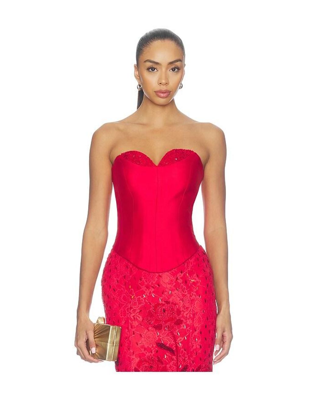 La Fuori Pink Siren Corset Top