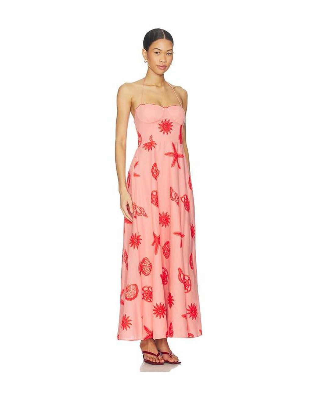 Saylor White Cassia Dress