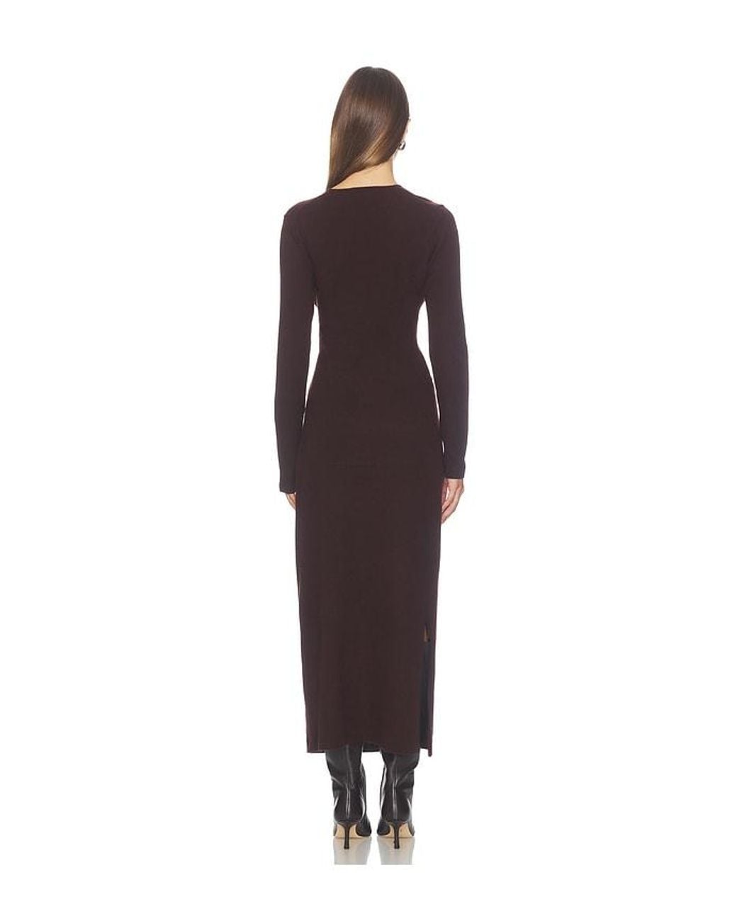 Veronica Beard Brown Salomez Knit Dress