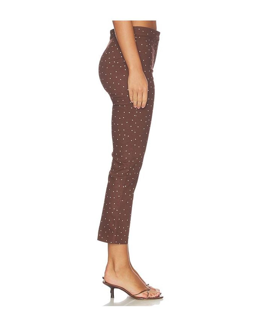 Astr Brown Alma Pants