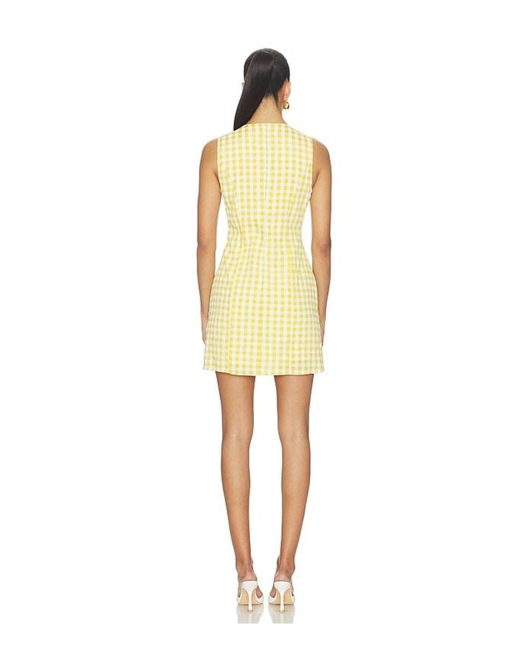 Lisa Says Gah Yellow Helen Dress