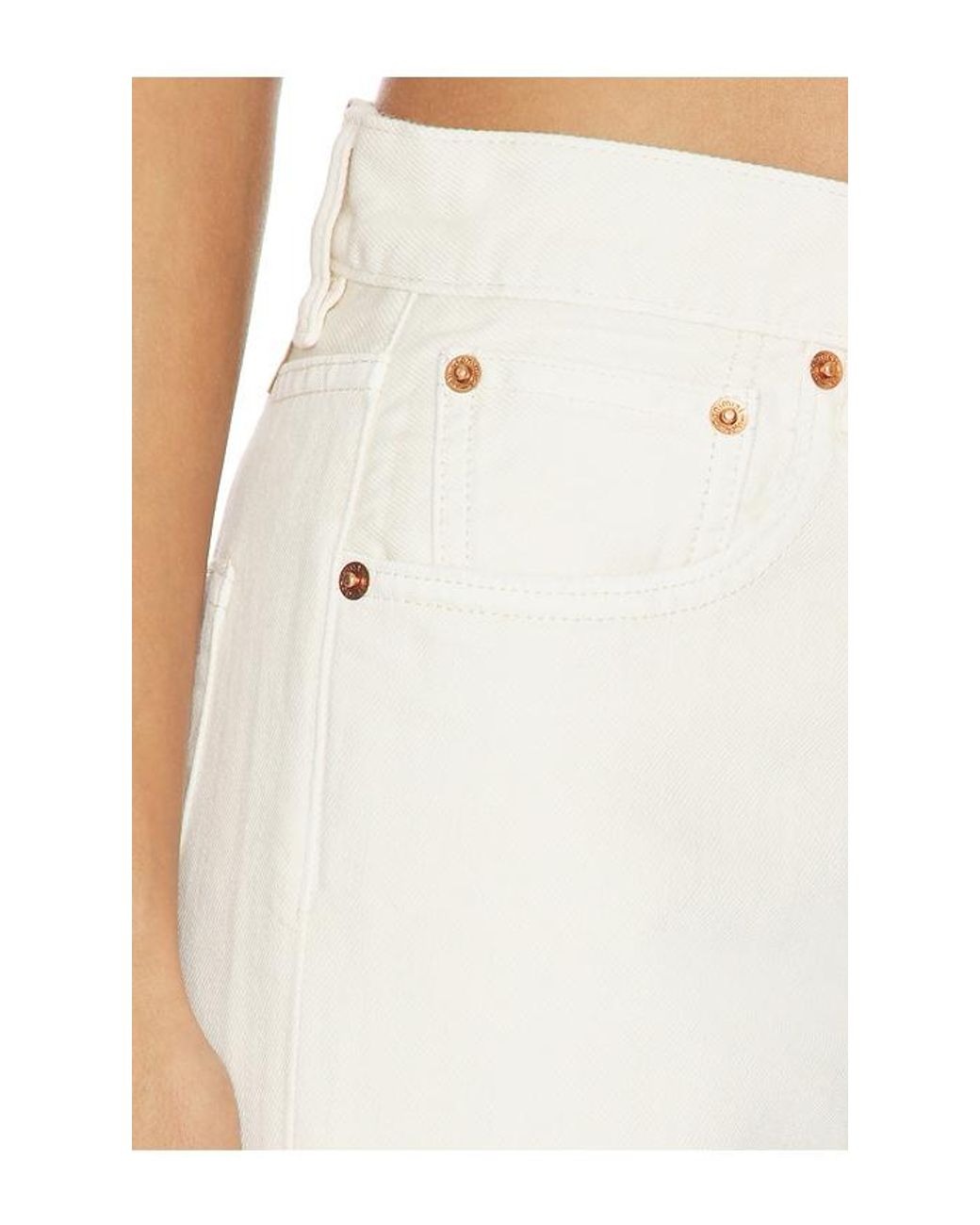 Denimist White Lucy Boyfriend Jean