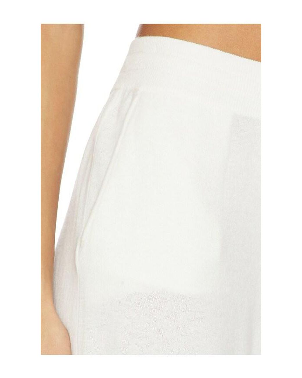 Lisa Yang White Abra Trousers