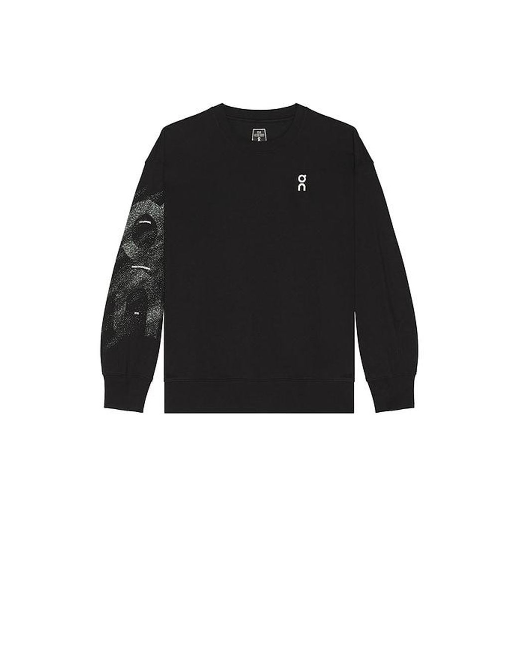 On Shoes Black Club Crew Graphic for men