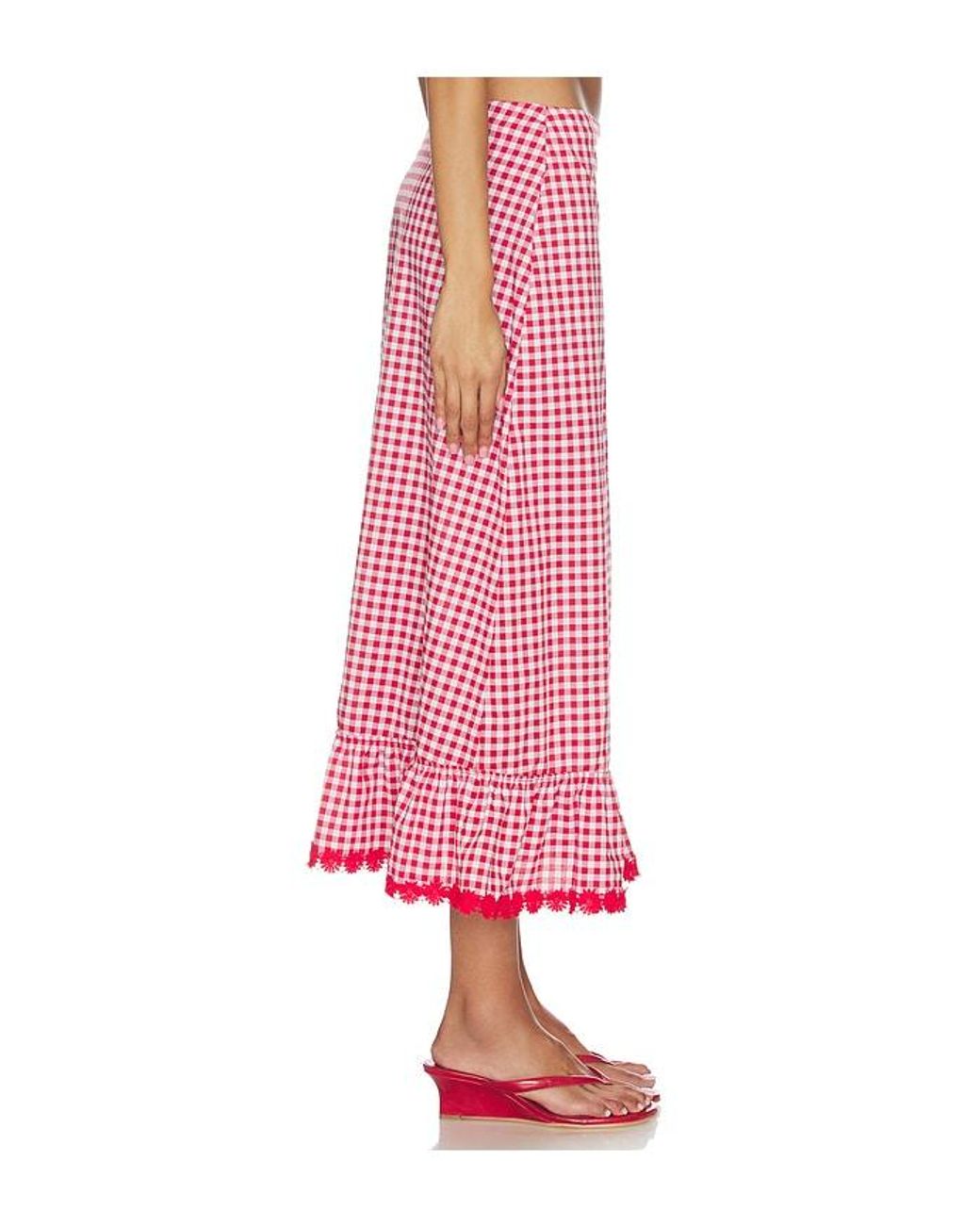 Peixoto Pink Lola Maxi Skirt