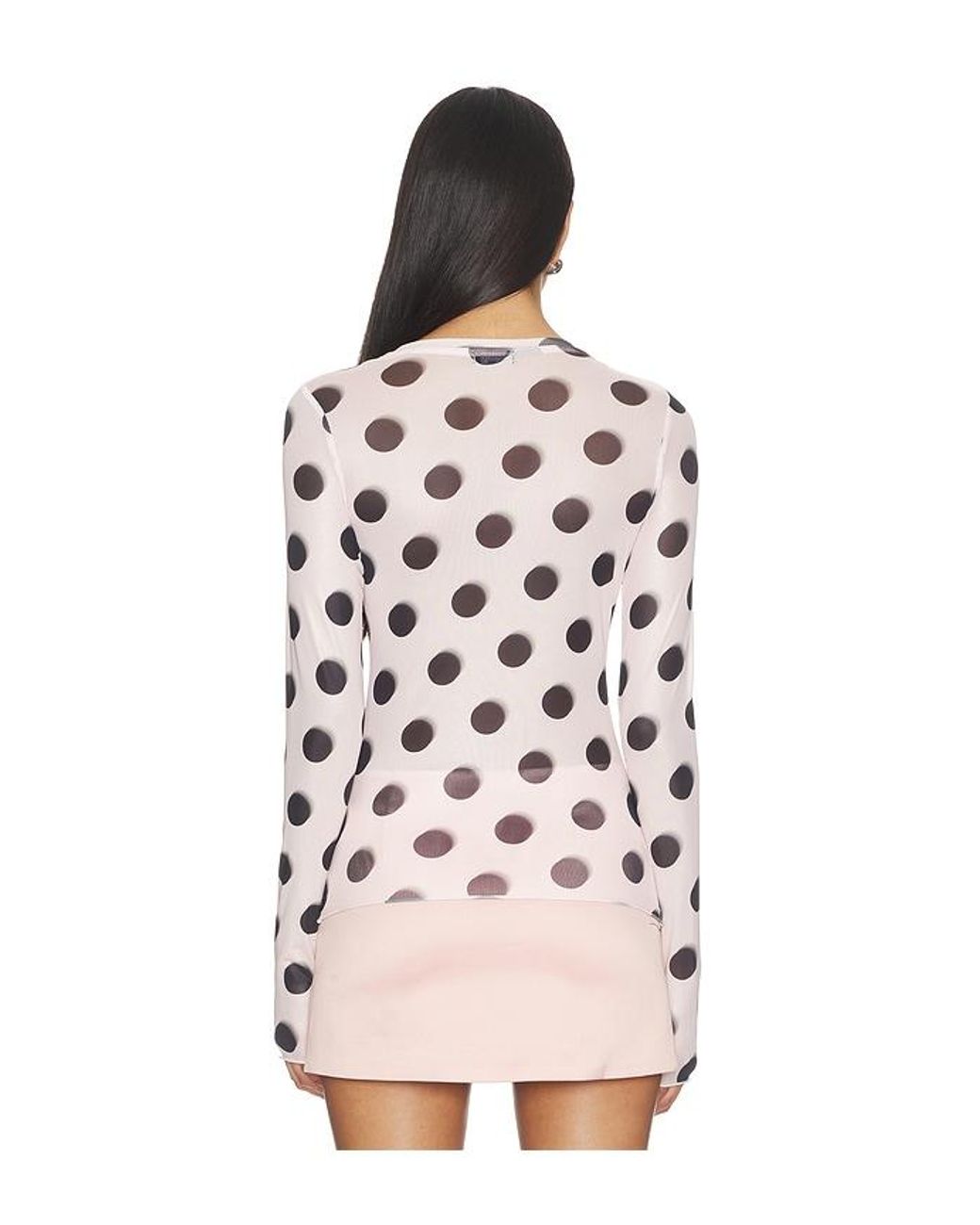 AFRM Pink Kaylee Top
