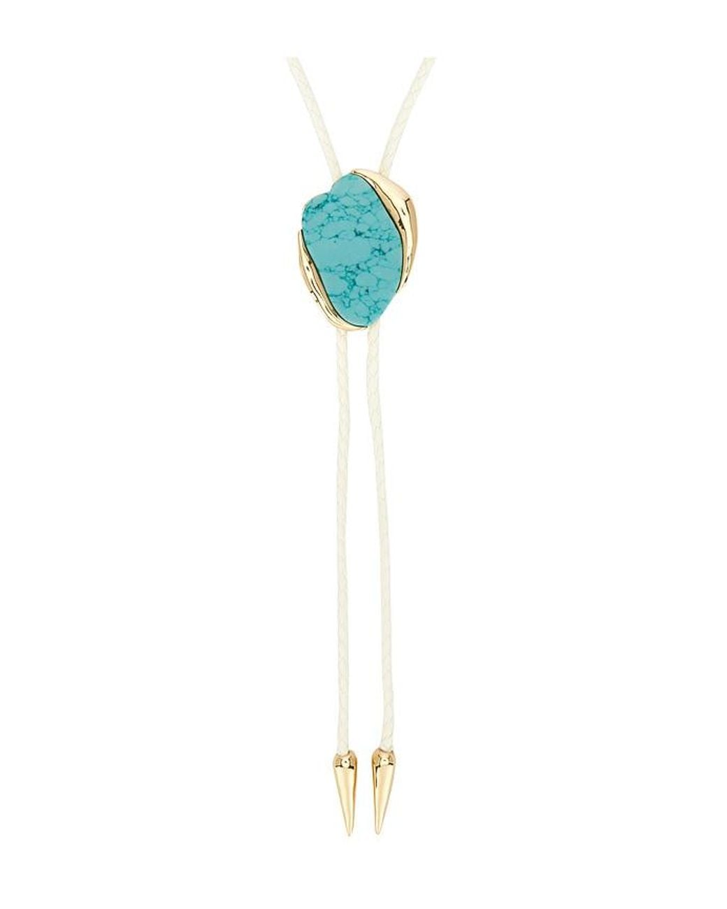 Ettika Blue Drift Bolo Necklace